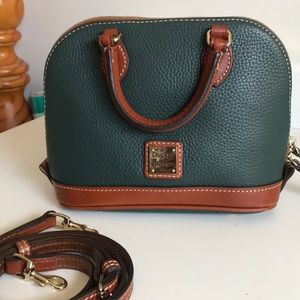 Dooney & Bourke Pebble Grain Bitsy Bag, Forest